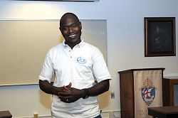 'Living testimony' to Rice Bowl donations visits Utah