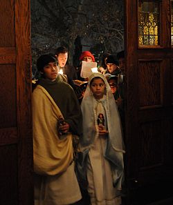 Diocese celebrates las Posadas