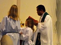 Saint Olaf altar servers