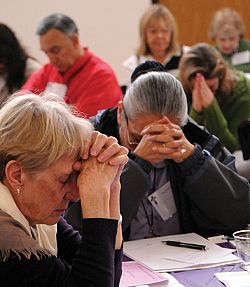 Lenten retreat prepares diocese for Easter