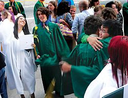 Jayhawks Class of 2012 graduates with honors