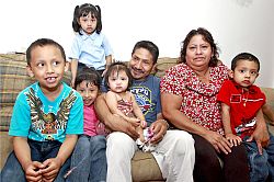 Family returns to its Catholic roots despite difficulties