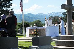 The fallen commemorated