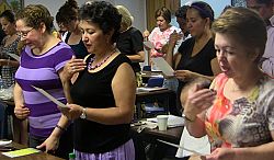 Retreat celebrates second year of Spanish LEM  