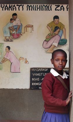 Visita del Obispo Wester a Tanzania