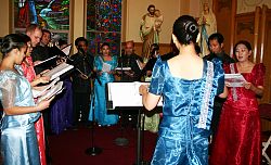 La comunidad Filipina celebra el 15avo. aniversario en la Di&oacute;cesis de Salt Lake City