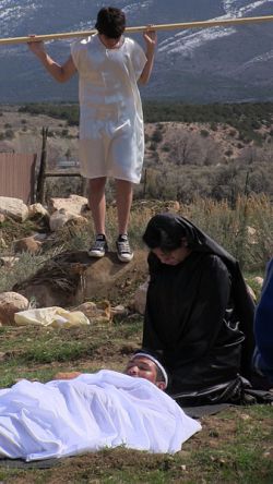 The faithful in Fillmore celebrate Holy Week