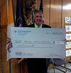 Principal Mark Longe named 'Most Improved' in valleywide health and fitness challenge