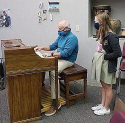 Donated organ from funeral home won't be singing the blues at Judge Memorial Catholic High School
