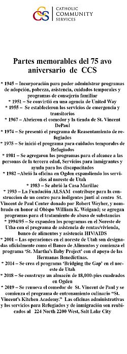 La Gala Humanitaria anual de CCS se celebrar&aacute; vitualmente 21 de octubre