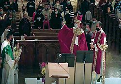 Mass in honor of Saints Simon and Jude