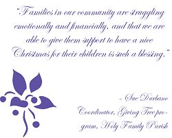 Parish's Giving Tree benefits Give Me A Chance