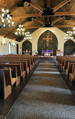 On Pilgrimage to St. Joseph Catholic Church, Monticello