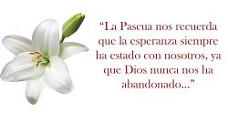 Mensaje del Obispo Solis, Pascua 2021