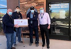 Socks for Heroes Donation