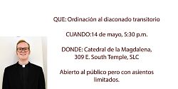 Ordinaci&oacute;n al diaconado transitorio