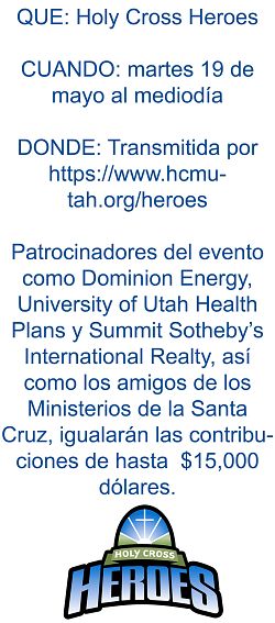 Recaudaci&oacute;n de fondos para los ministerios de la Santa Cruz honrar&aacute; al personal 