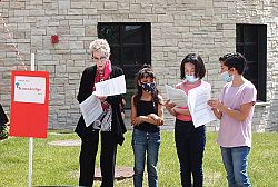 At Pentecost, parish holds micro-pilgrimage