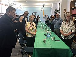 Fiesta de jubilaci&oacute;n para la Hna. Cathy 
