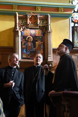 Greek Orthodox Archbishop Visits Cathedral