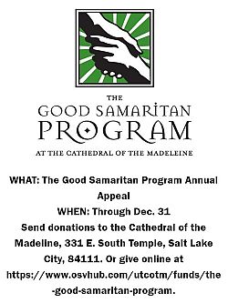 Good Samaritan Program sends out annual appeal 

