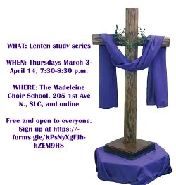 Lenten study session on the Passion story