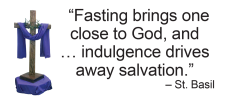 Lenten fasting helps us turn toward God