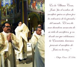 Semana Santa 2022  en la Di&oacute;cesis de Salt Lake City/La Ultima Cena