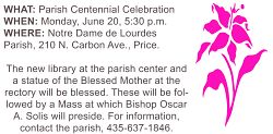 Notre Dame de Lourdes Parish plans centennial events