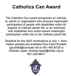 Commission for People with Disabilities seeks new members, nominations for Catholics Can award