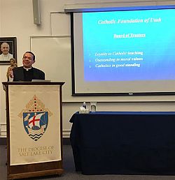 Orientation for Catholic Foundation of Utah trustees