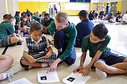 Old traditions return and new ones begin at Our Lady of Lourdes Catholic School