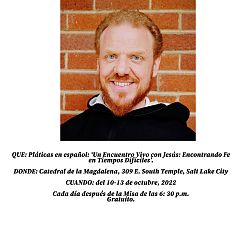 Catedral de la Magdalena presentar&aacute; pl&aacute;ticas en espa�ol con el Padre Dominic De Maio, O.P.