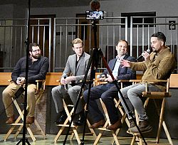 St. Mary parishioner produces TV show about the Crusades; plans two more episodes