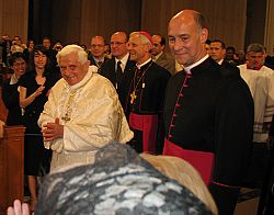 Los Cat&oacute;licos de Utah recuerdan al Papa Benedicto