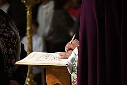Bishop Solis presides at rite for those preparing to enter the Church