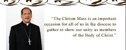 Bishop Solis' Message on Chrism Mass