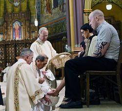 Semana Santa en la Catedral de la Magdalena /Lavado de Pies