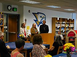 Kearns-St. Ann School library renovated