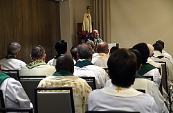 Embracing the joy of the Gospel was theme of priests' retreat