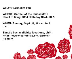 Upcoming fundraisers/Carmelite Fair