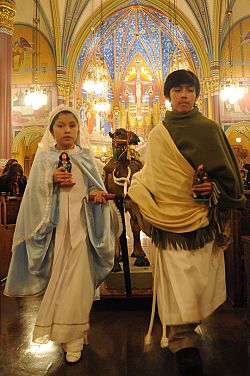 Schedule for Christmas novenas - Posadas