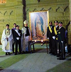 Bishop Solis celebrates Our Lady of Guadalupe at the Cathedral of the Madeleine
