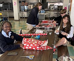 Utah Catholic Schools Share the Gift of Holiday Giving/ Judge Memorial CHS