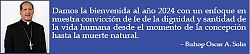Obispo Sol&iacute;s: Por favor &uacute;nase a los eventos de Pro-Vida este fin de semana