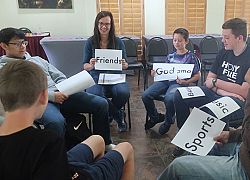 Youth draw closer to God through Holy Fire rally