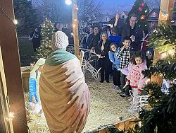 Blessing of the Nativity Scene