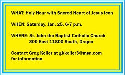 Sacred Heart of Jesus prayer program planned