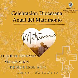 Evento diocesano para matrimonios incluir&aacute; presentaciones, Misa biling&uuml;e, y una cena con baile