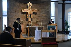  Reliquia de San Michael McGivney visita Utah 
